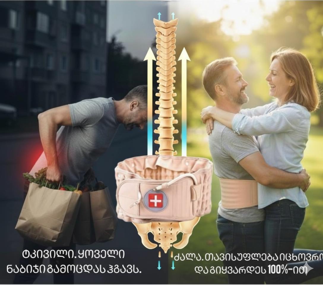  ზურგის კომპრესიული ქამარი 